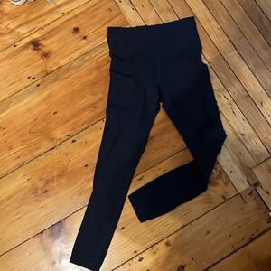 Athleta Ultra High Rise Elation 7/8 Legging - Navy